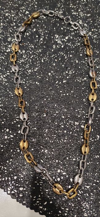 Масивен мъжки ланец от медицинска стомана