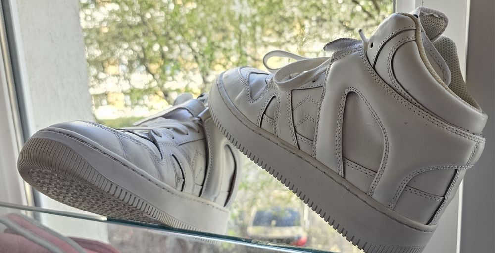 Tenesi dama/adidasi/pantofi sport înalți ISABEL MARANT, piele, nr 38