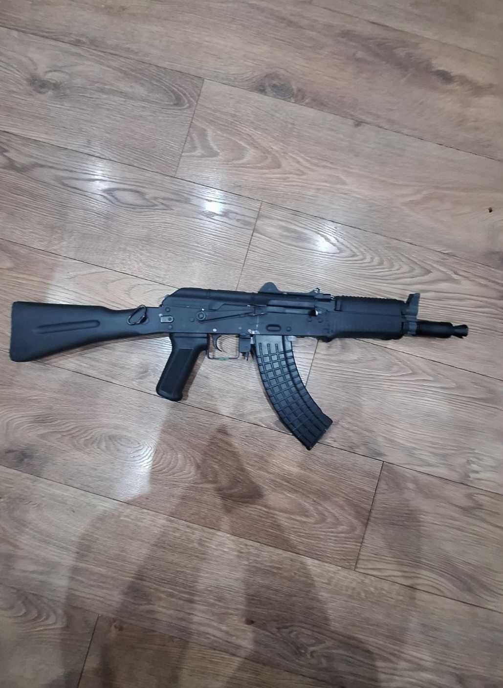 Еърсофт double bell AK-74SU Full metal