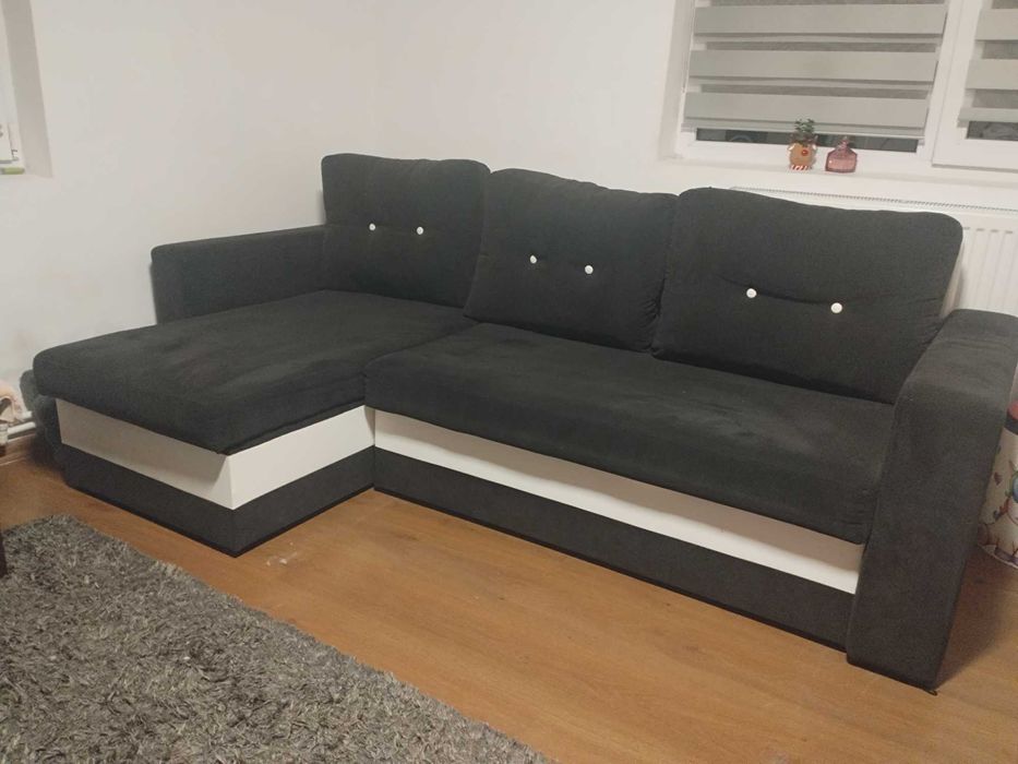 Canapea coltar extensibil