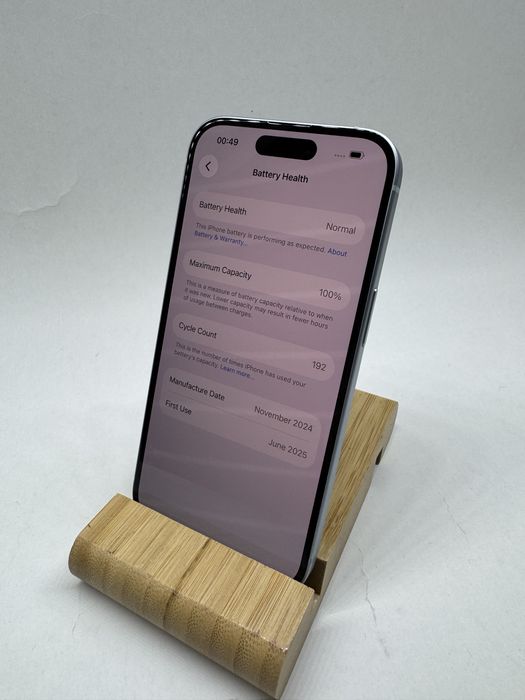 Apple iPhone 15 128Gb Blue 100% battery