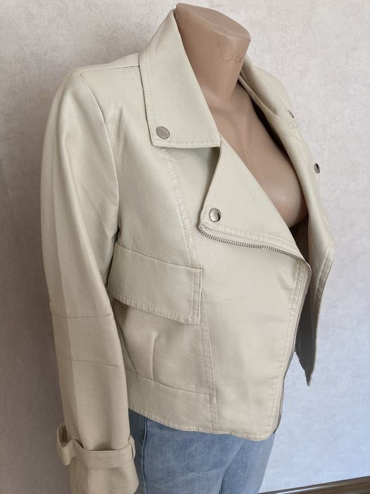 Куртка кожаная размер 44-46