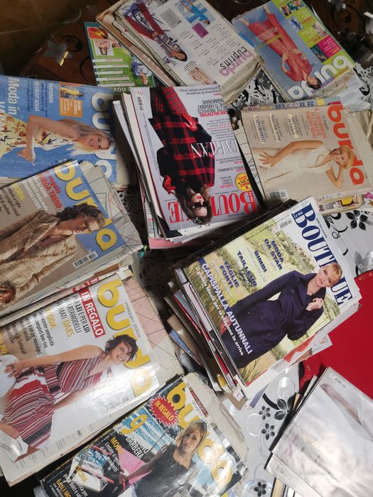 Colecție reviste modă Burda și Boutique
