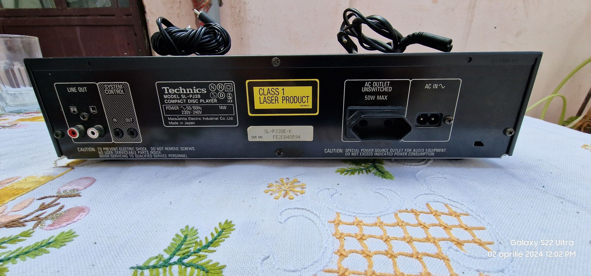 Deck audio tuner technics de vanzare