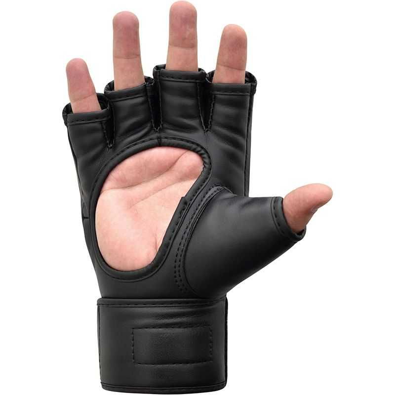 ММА Ръкавици RDX Training MMA Gloves Blue, Ръкавици за Бойни Спортове