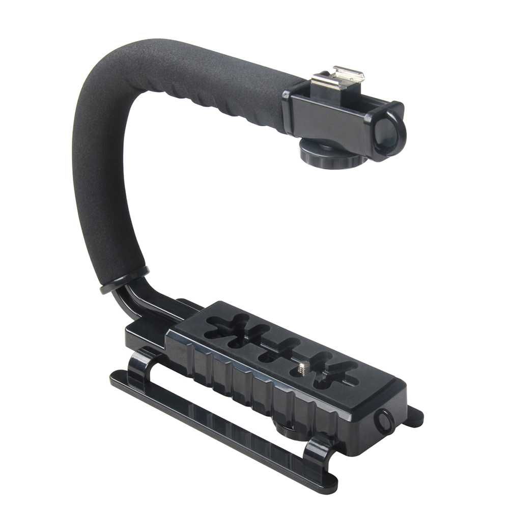 Suport stabilizator video tip cage pentru DSLR-uri si camere video