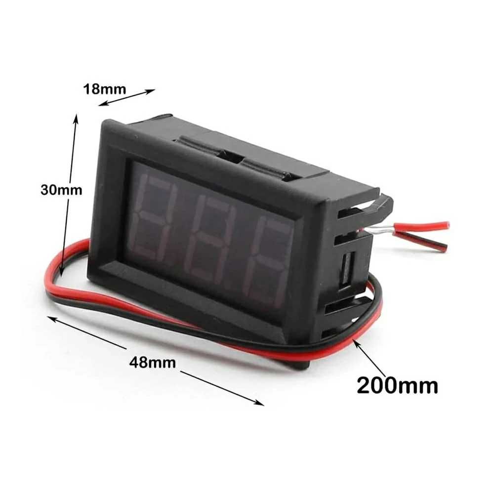 Voltmetru digital electronic de panou curent alternativ 220V