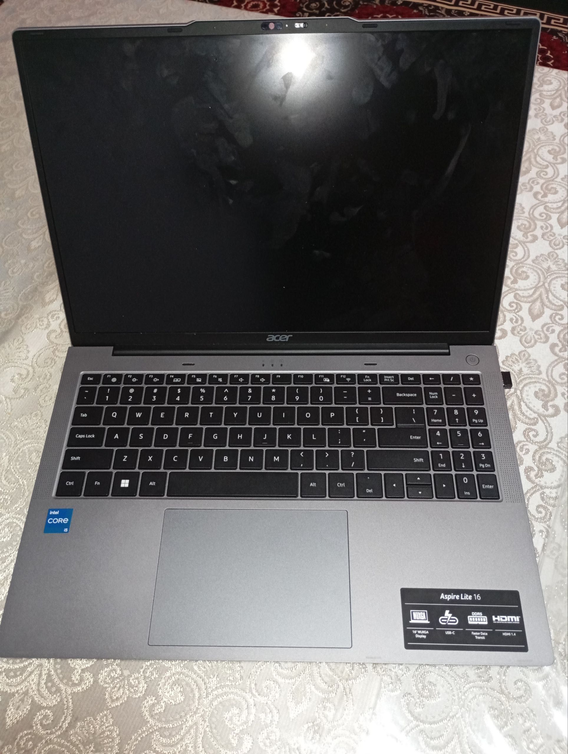 acer I5 yangi sifati kafoltli