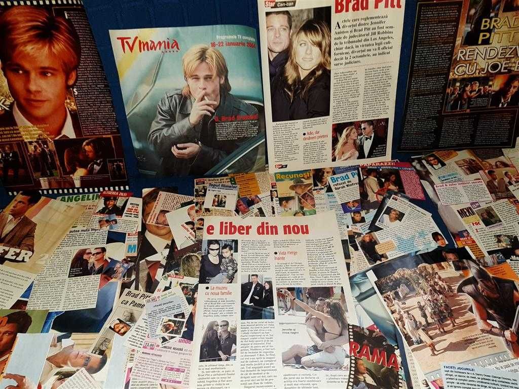 Colectie de articole din reviste cu Brad Pitt