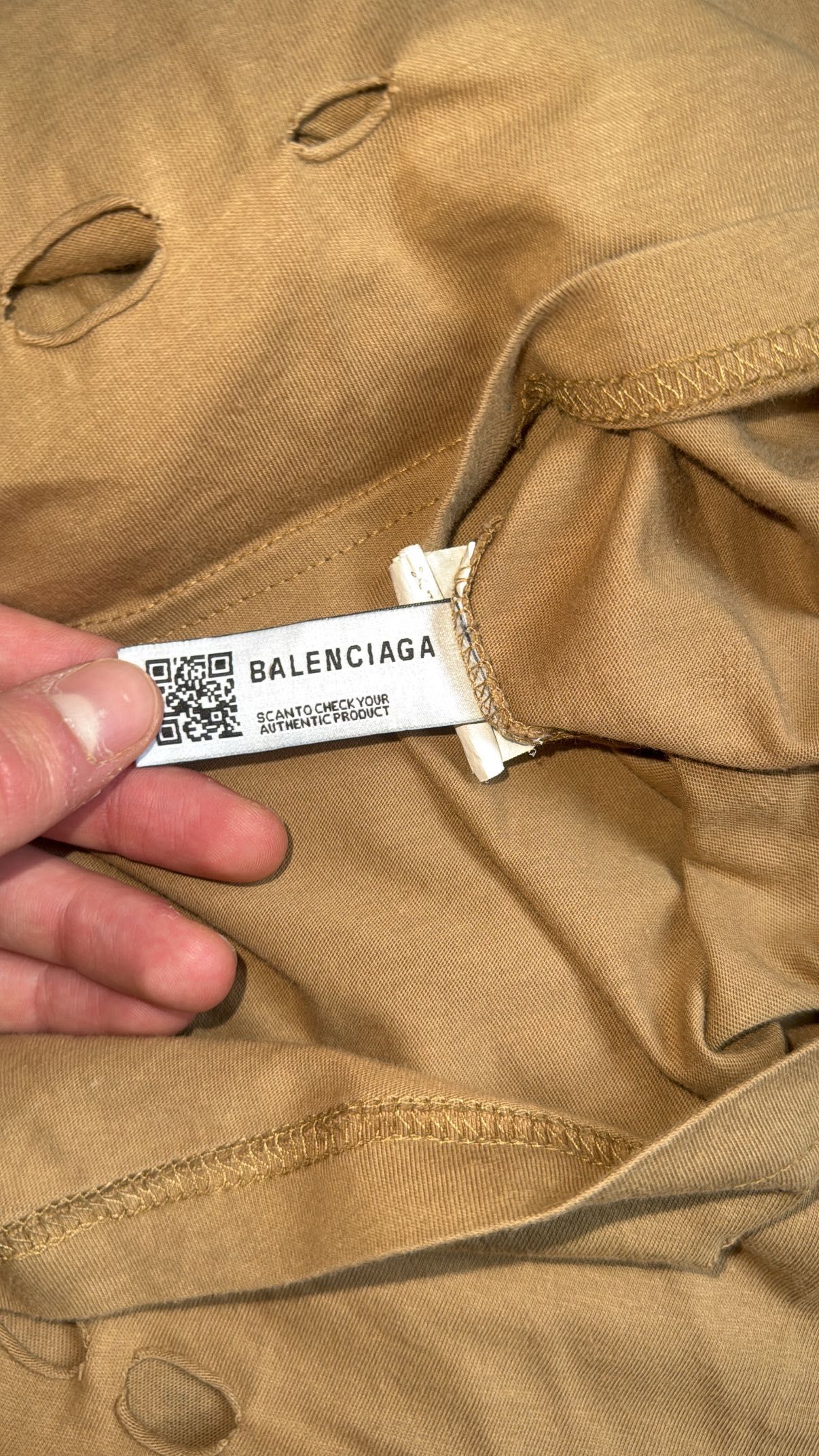 Oversized тениска Balenciaga