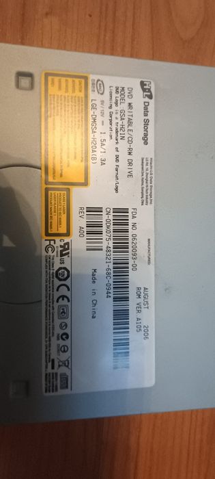 DVD writer Cd-RW Drive