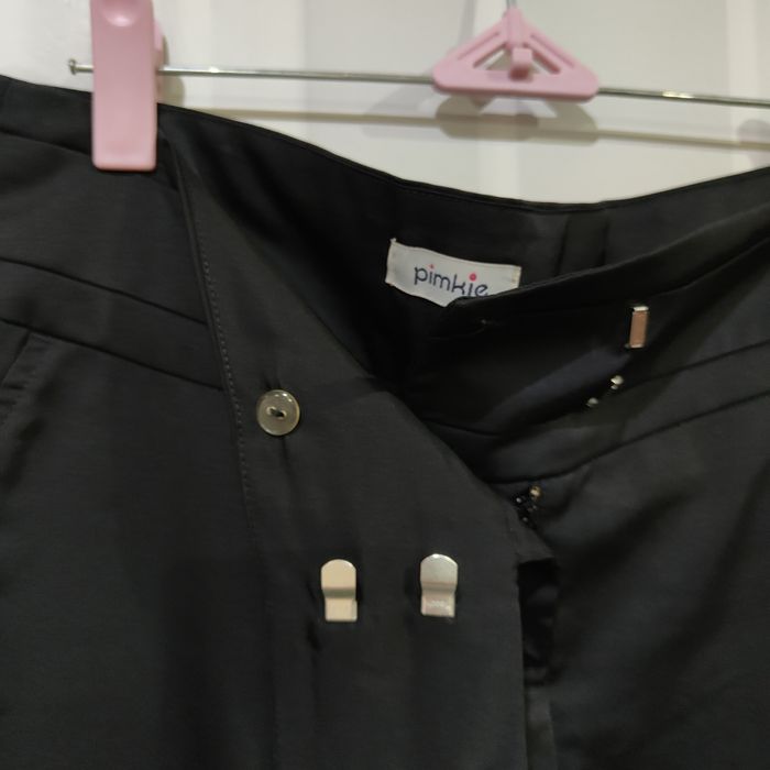 Pantaloni saten cu fundă Pimkie Mango Zara