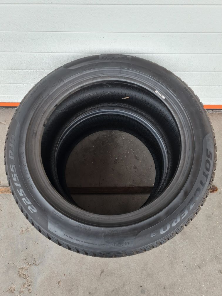 Зимни гуми 2 броя PIRELLI SottoZero3 225 55 R18 дот 4820