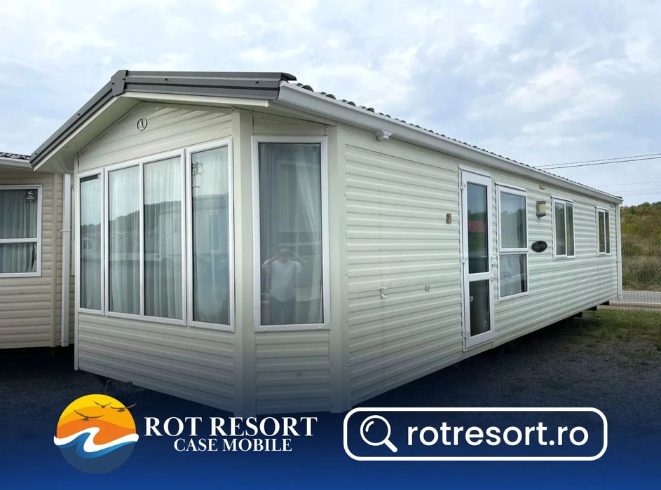 Alta Casă mobilă BK Caprice nr. 077 | Tâmplărie PVC și Încălzire centrală cu calorifere | 11 x 3.7 m | 2 dormitoare și 2 băi