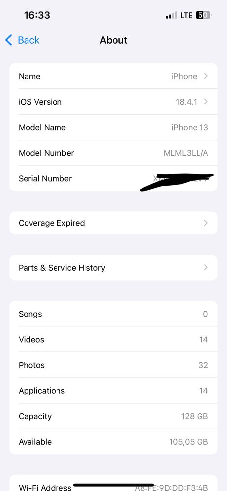 Iphone 13  128gb srochni