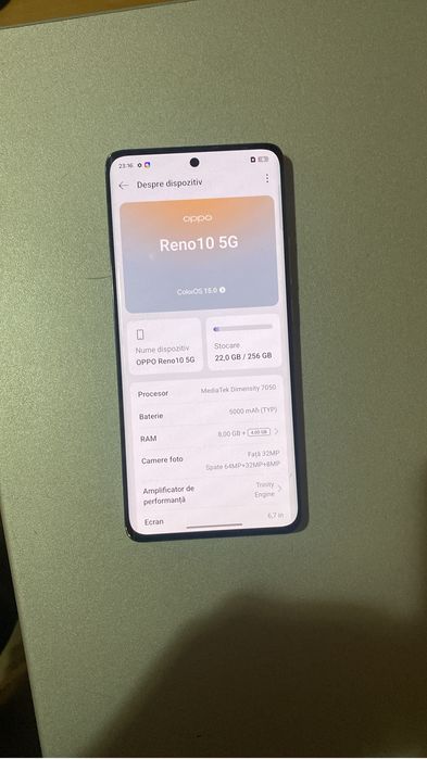 Vand oppo Reno10 5g