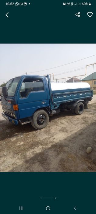 Услуги водовоза, доставка воды 3 и 5 кубов