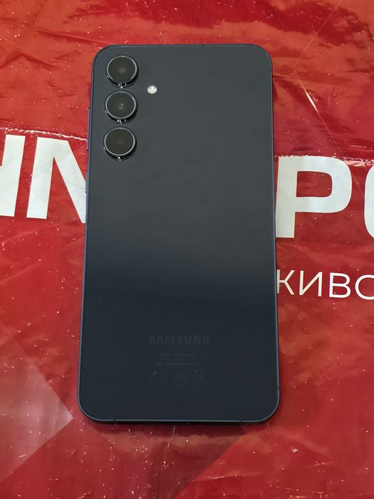 КАТО НОВ 256GB Samsung A55 5G Технополис Гаранция '26 Navy / Син