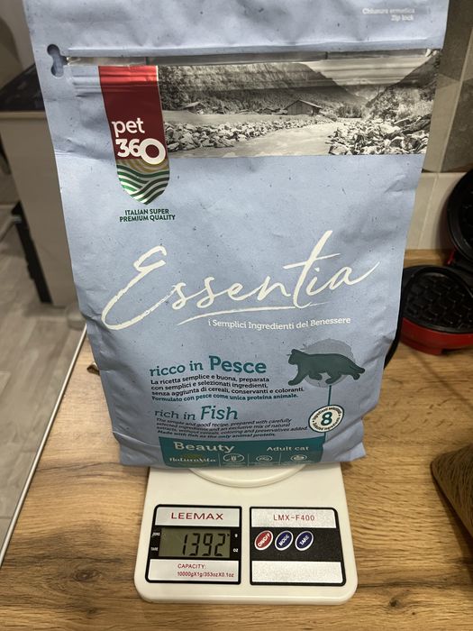сухой корм холистик для кошек Essentia Sterilized fish
