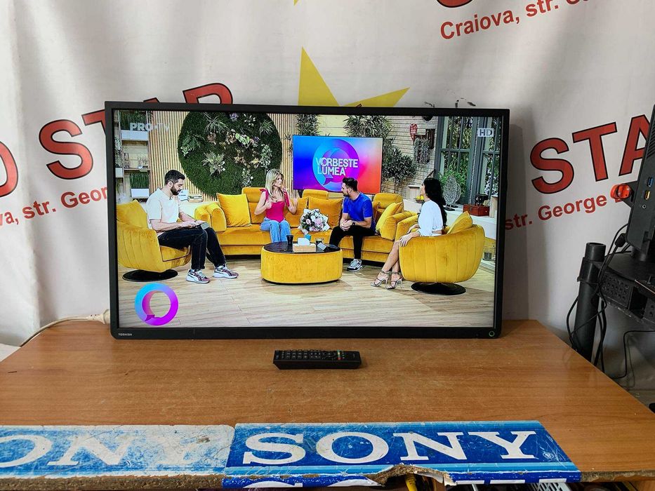 Televizor Led Digital FullHD 100Hz Toshiba39L2333D/100cm Garantie 2ani