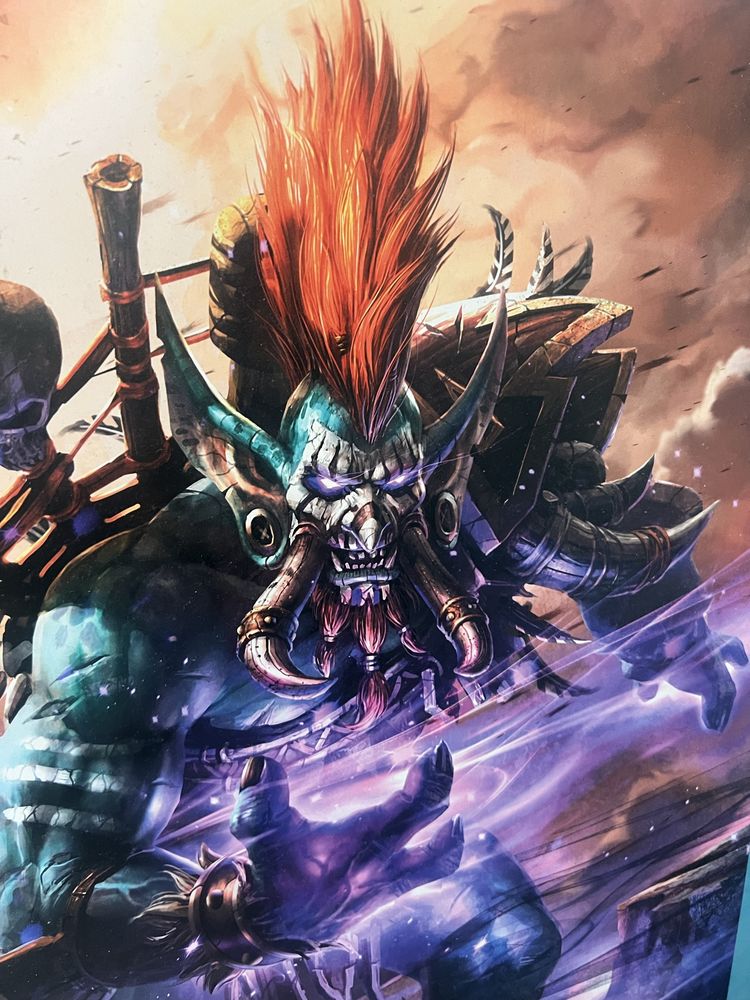 Метална картина Hearthstone Vol’Jin limited edition