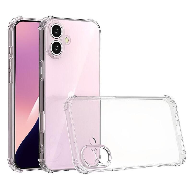 Прозрачен Силиконов Удароустойчив Кейс за Apple iPhone 16 / 16 Pro Max