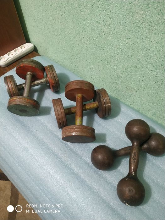 Гантели разборные