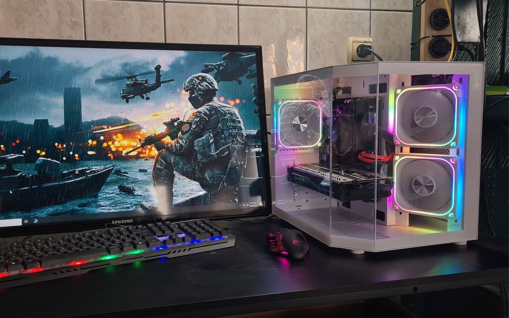Unitate PC Gaming i5 9400F video 8GB RX 480 16GB RAM SSD