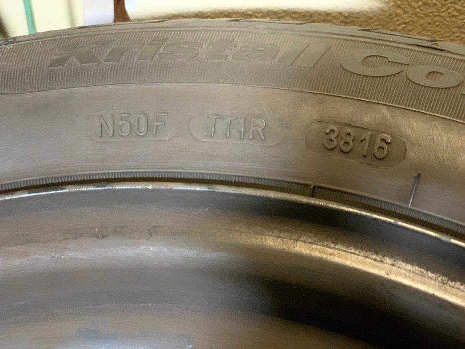 Jante Honda 16" (Otel) + Anvelope Iarna 205/55R16