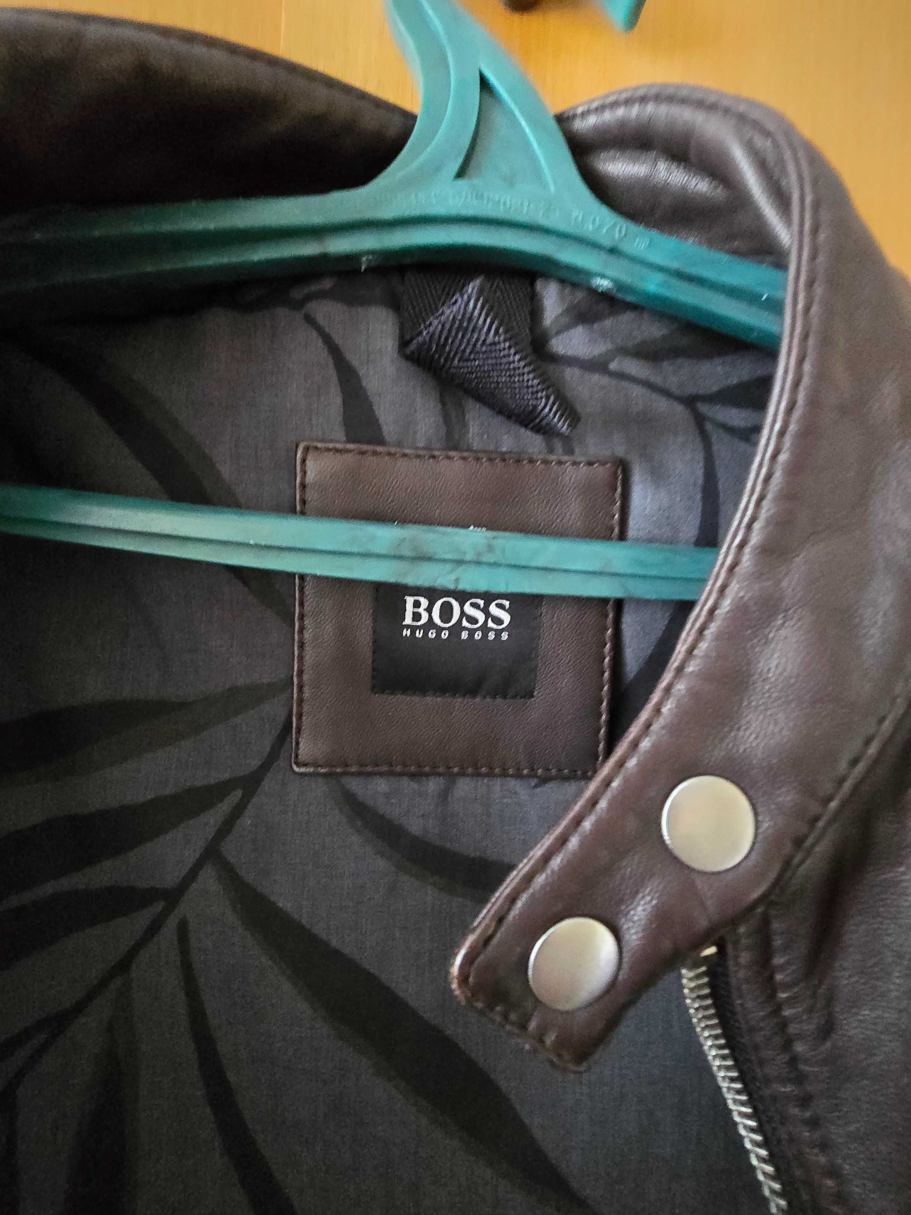 Мъжко кожено яке Hugo Boss Jordon1