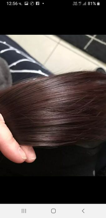 Треси права и къдрава 100см