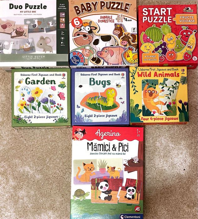 Vand pachet puzzle copii 2+