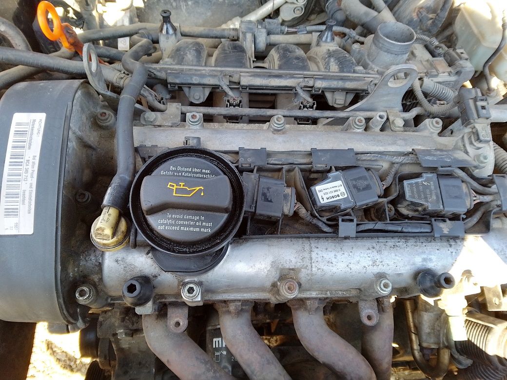 Motor complet fara anexe vw golf 5  1.4 benzina tip BCA