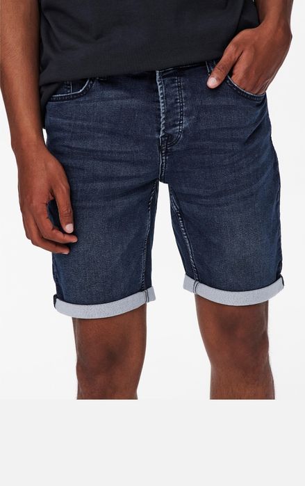 Light Blue Denim Short Jack & Jones 
Blugi scurți Bershka
Marimi 40