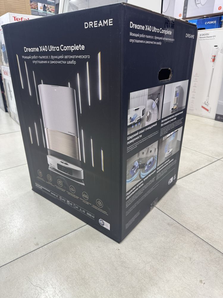 Робот пылесос Dreame X40 ultra complete