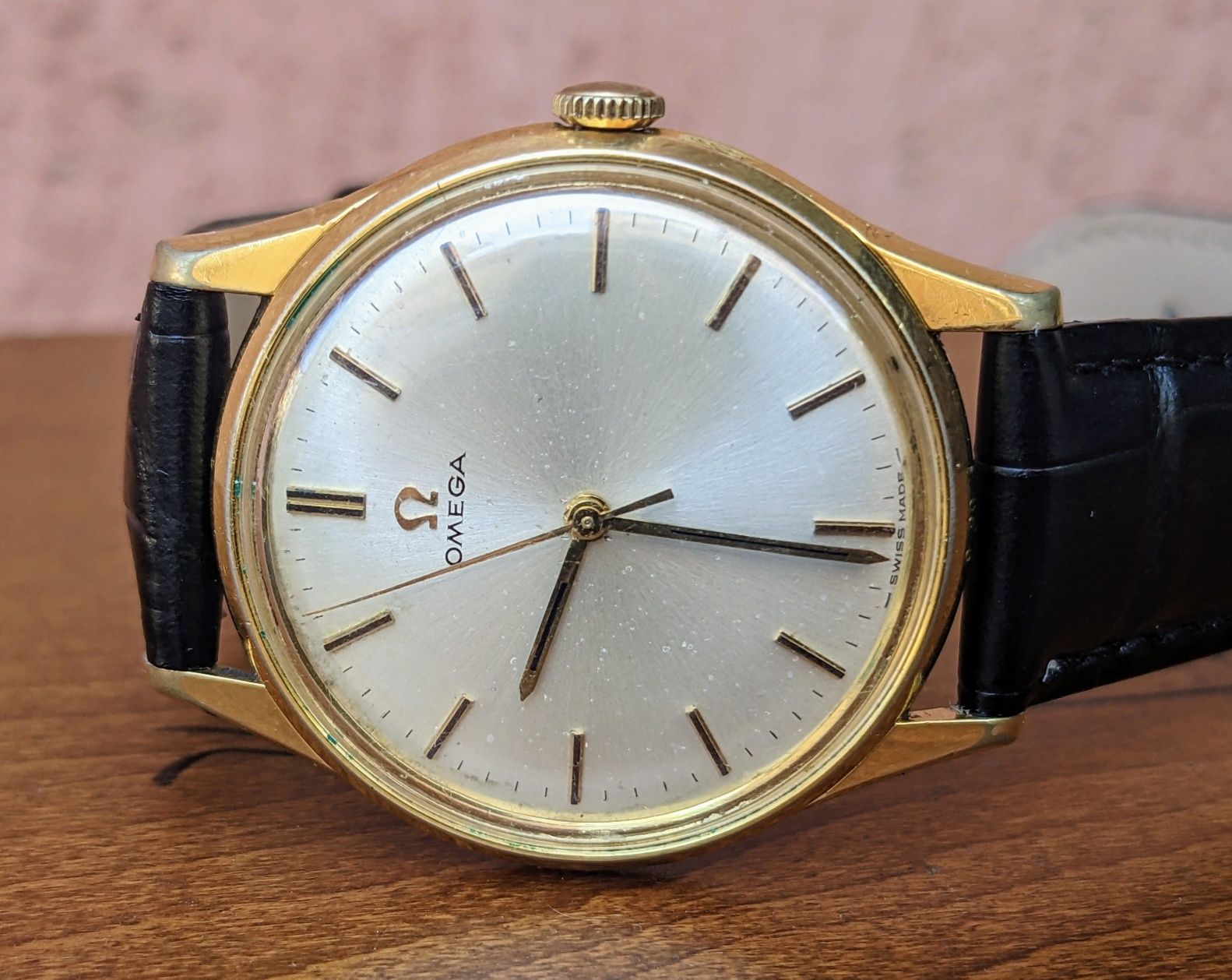 Vintage Omega cal.601 gold plated