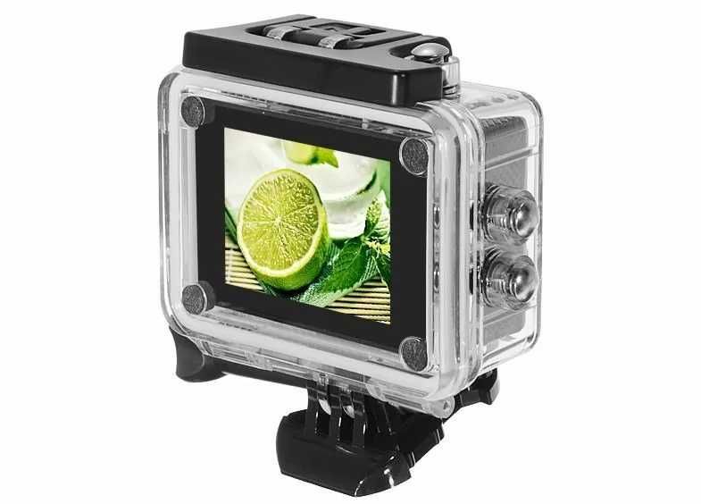 Спортна екшън камера с Wi-Fi, 60fps, 4K Ultra HD за мотор, АТВ и ски