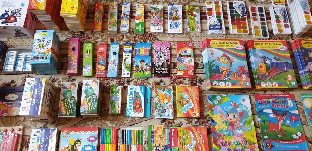 Базар бағасынан арзанға концелярлық товарлар сатылады! Продается конце