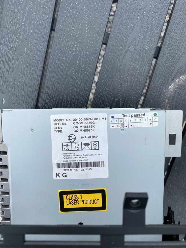CD за Honda Civik