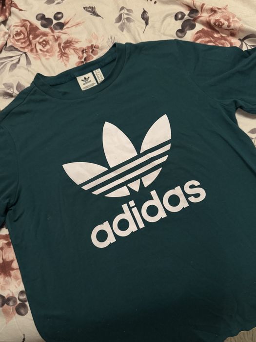 Tricou verde Adidas