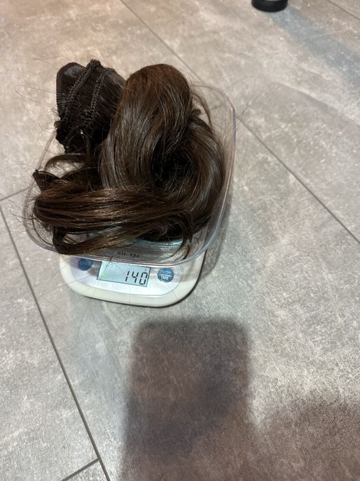 Руска коса, руска реми треса, естествена кафява коса