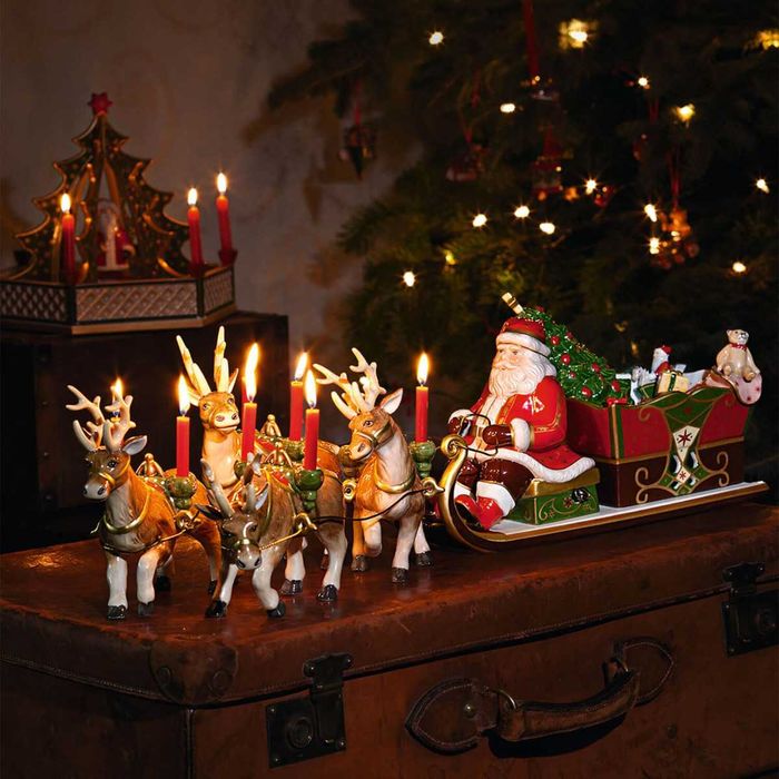 Статуэтка Санта на санях 70 см Christmas Toys Memory Villeroy & Boch