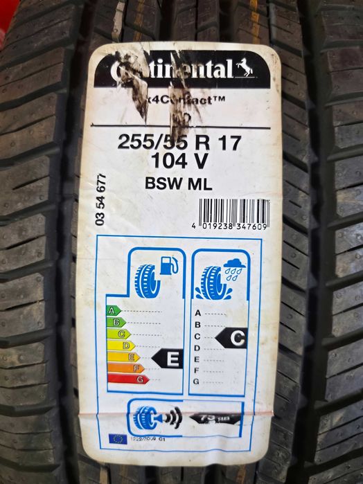 Anvelope M+S 4x4 - 255/55/17 - Continental - NOI - DOT 2015 ML