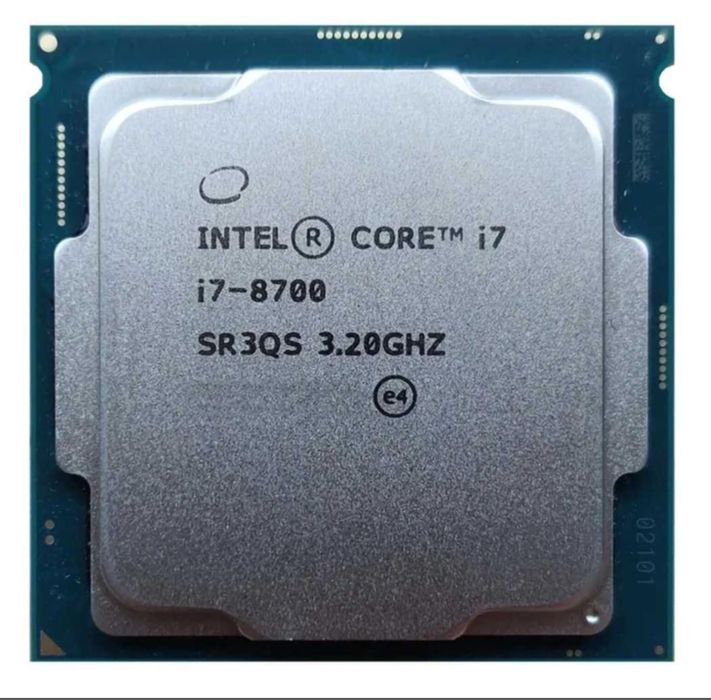 Процесор  i7-8700 s.1151  gen. 8
