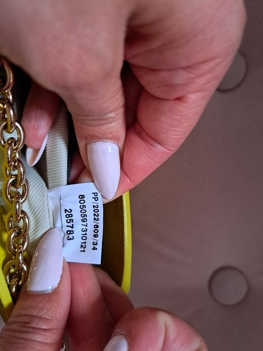 Чанта Furla естествена кожа