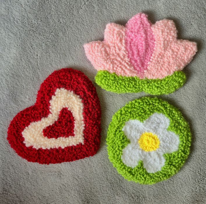 Ръчно изработени поставки за чаши