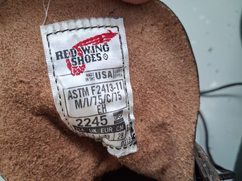 Защитные ботинки Red Wing 42-43 р. Оригиналы
В отличном состоянии,  42