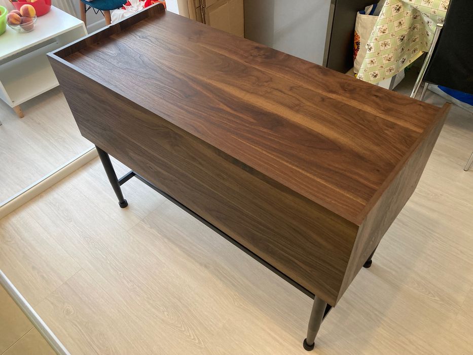 Birou nuc/negru Harvey Park - Mobexpert