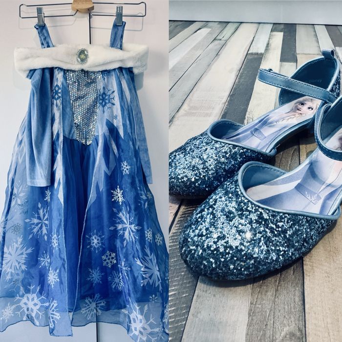 Рокля и обувки на Елза/ Замръзналото кралство/ Frozen