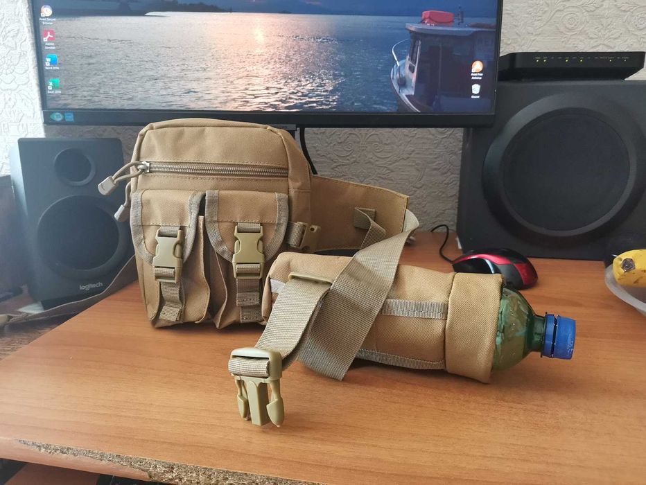 Мъжка чантичка за кръста.